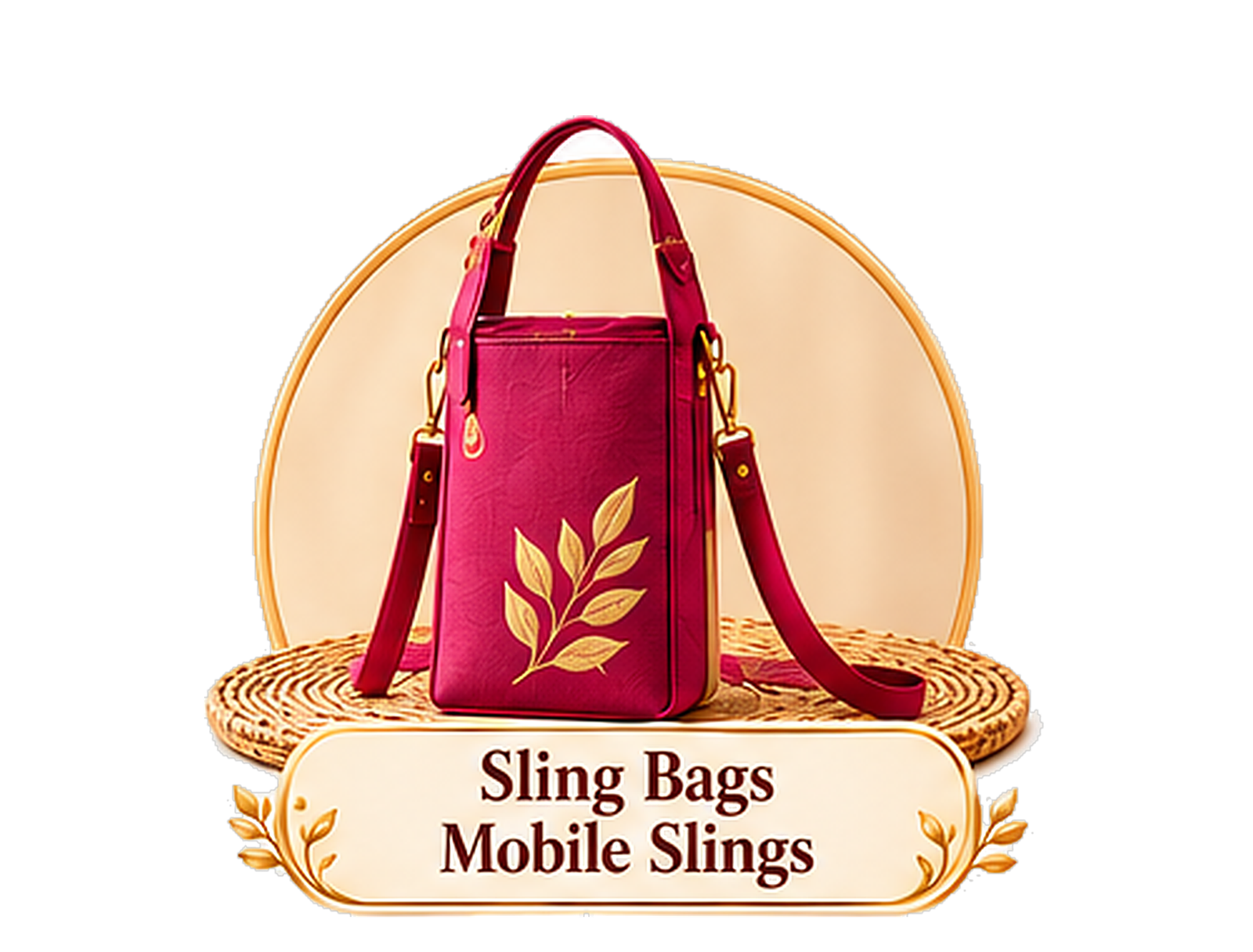 Sling bags / Mobiles slings — Fabric Art Bags & Home Textiles
