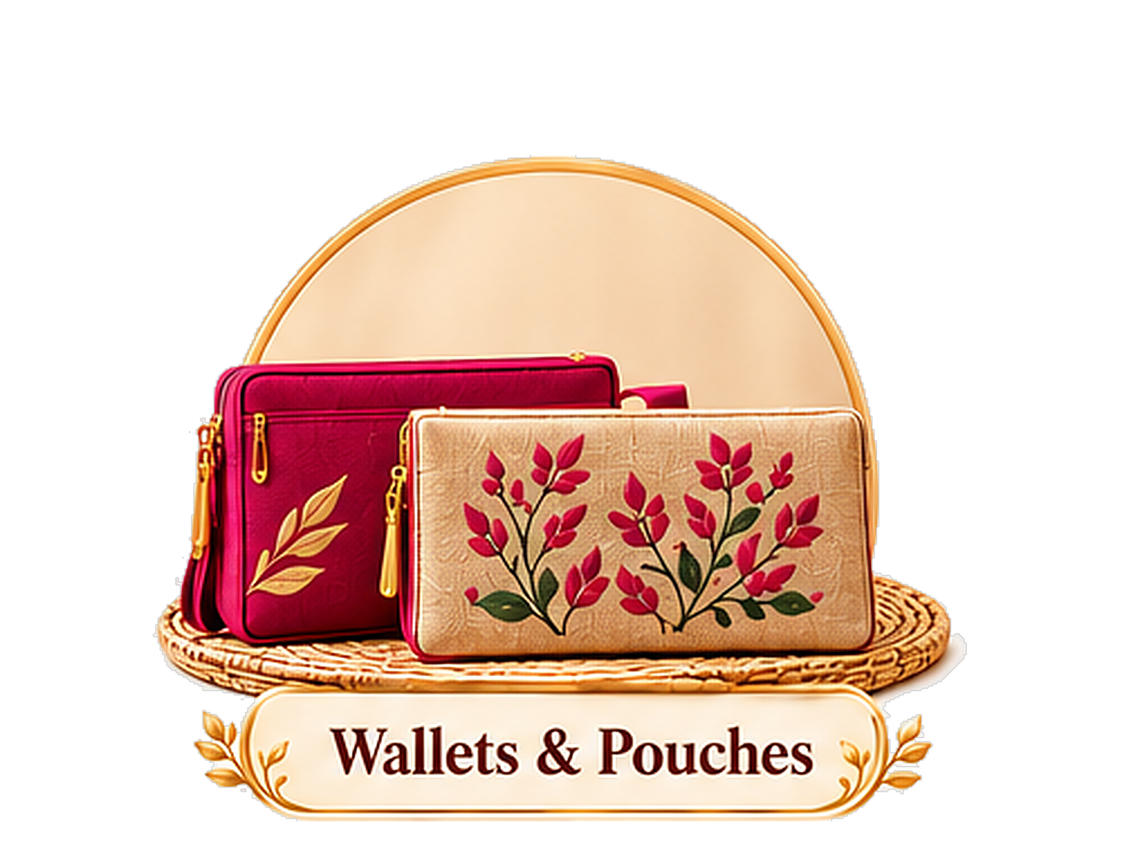 Wallets & Pouches — Fabric Art Bags & Home Textiles