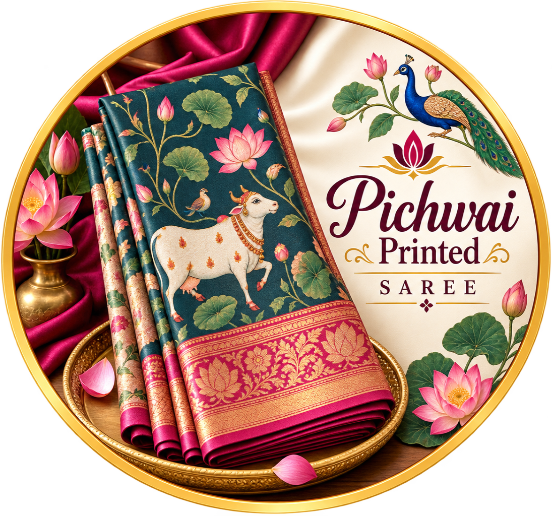Pichwai Print — Arumukhi