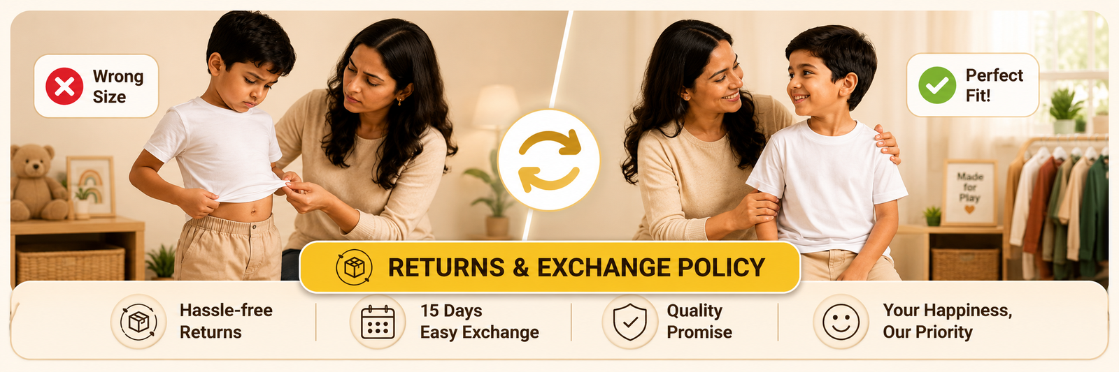 Returns - Refund & Cancellation Policy — Dowhile Clothing