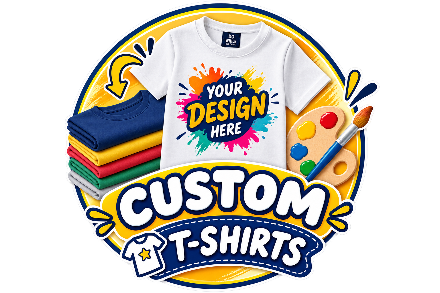 Custom T-Shirts — Dowhile Clothing